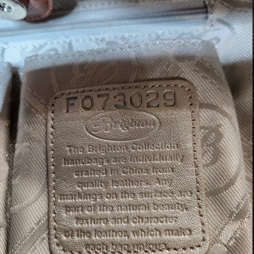 **Brighton Emerson Praline Purse New Without Tags - Picture 6 of 8